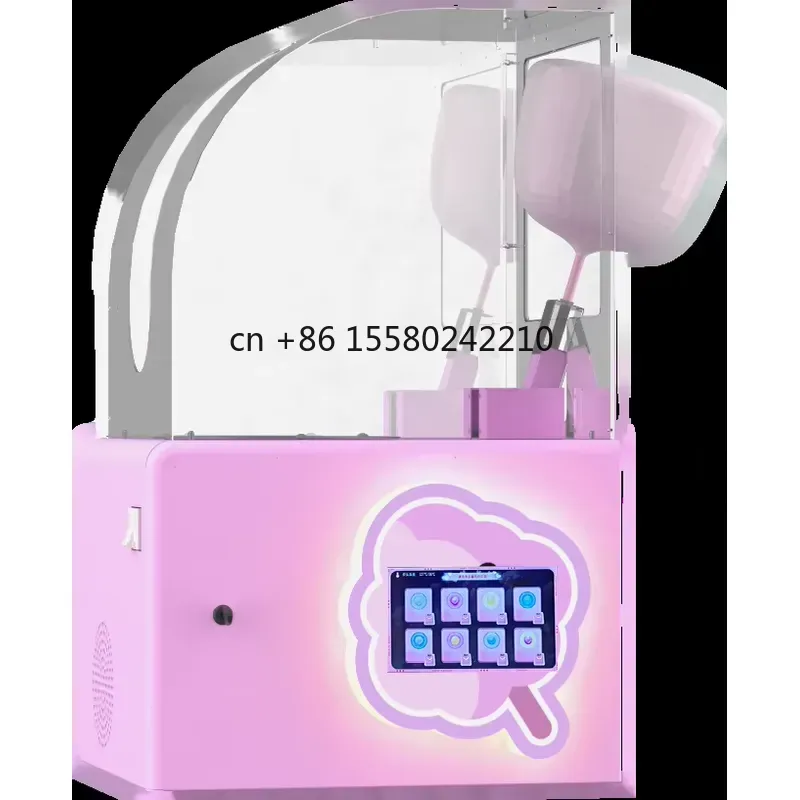 Candy Floss Machine - เครื่องทำสายไหมกึ่งอัตโนมัติขนาดเล็ก รุ่น 2026 ยอดนิยม เครื่องขายสายไหมอัตโนมัติแบบไร้คนขับ 11