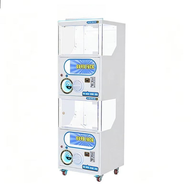 Vending Game - ตู้ขายของเล่นแคปซูลแบบโปร่งใส ใช้เหรียญ ทนทาน ปรับแต่งได้ เหมาะสำหรับสวนสนุกและศูนย์เกม