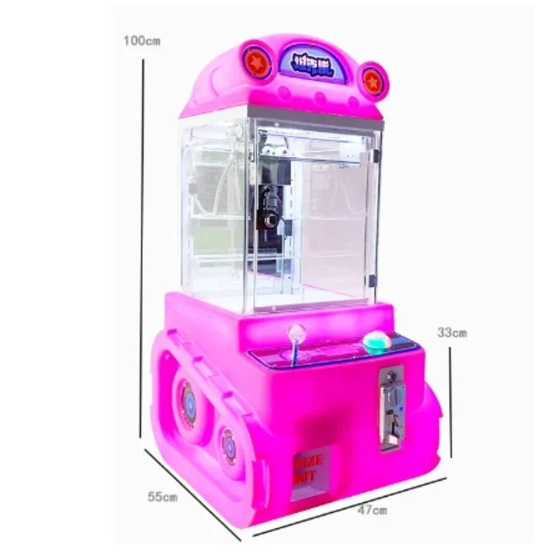 Arcade Prize Vending Machine - เครื่องเกมหยอดเหรียญขายของรางวัลแบบหยอดเหรียญจากโรงงาน Banana Land พร้อมไฟ LED เครื่องคีบตุ๊กตา/ขนม/ของเล่น
