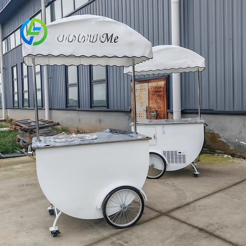 รถเข็นขายของเคลื่อนที่แบบกำหนด - Hot Dog Vending Cart บทวิจารณ์และราคา