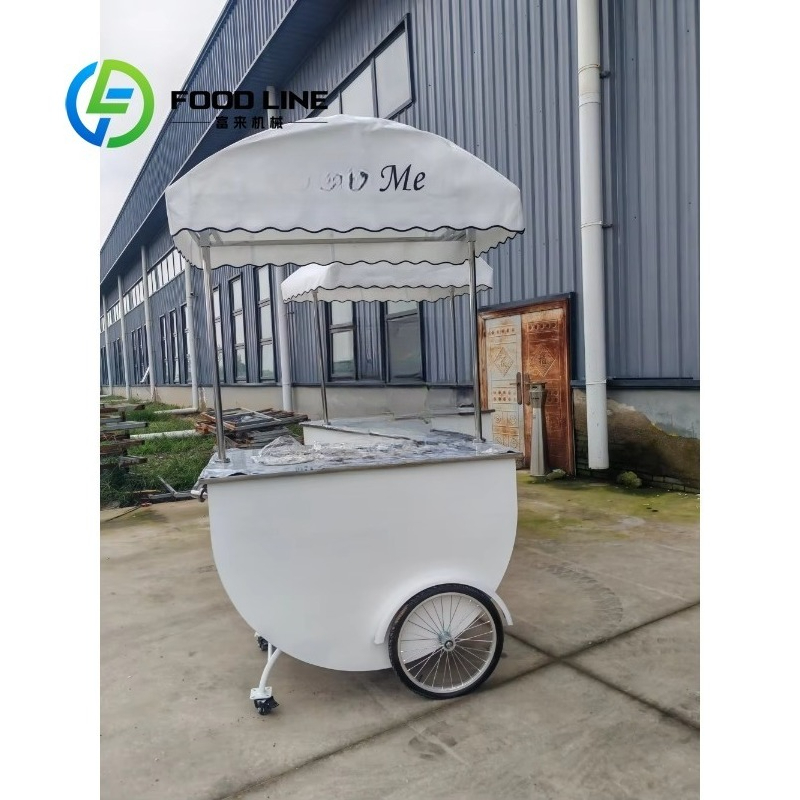 รถเข็นขายของเคลื่อนที่แบบกำหนด - Hot Dog Vending Cart บทวิจารณ์และราคา