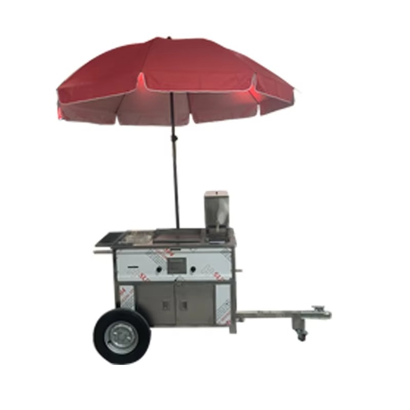 รถเข็นขายอาหารเคลื่อนที่ขนาดกะ - Hot Dog Vending Cart บทวิจารณ์และราคา