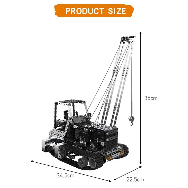 รถเครนโลหะประกอบเอง บังคับวิทย - Claw Crane Machine บทวิจารณ์และราคา