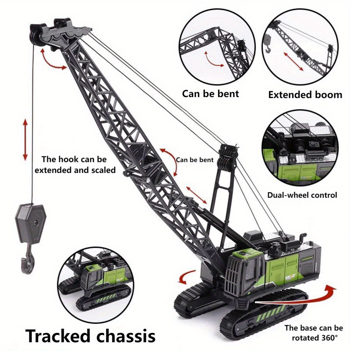 โมเดลรถวิศวกรรมแบบไดแคสต์อัลลอ - Claw Crane Machine บทวิจารณ์และราคา