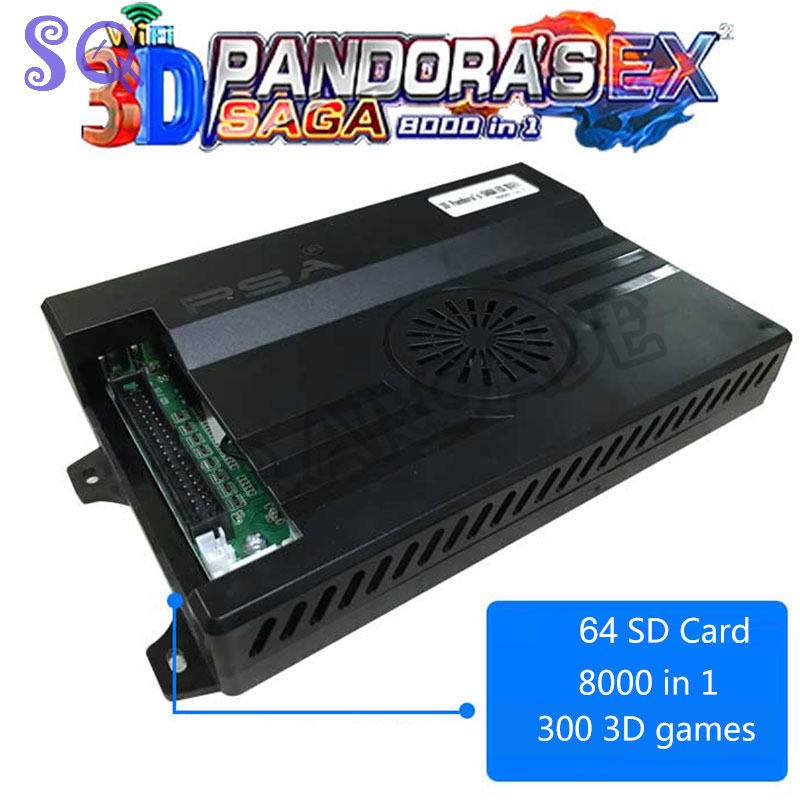 แผงเกม Arcade Pandora EX2 8000 - Arcade X บทวิจารณ์และราคา