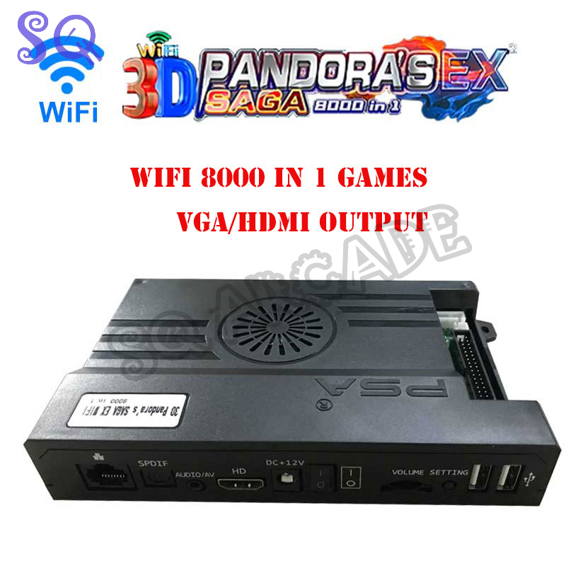 แผงเกม Arcade Pandora EX2 8000 - Arcade X บทวิจารณ์และราคา