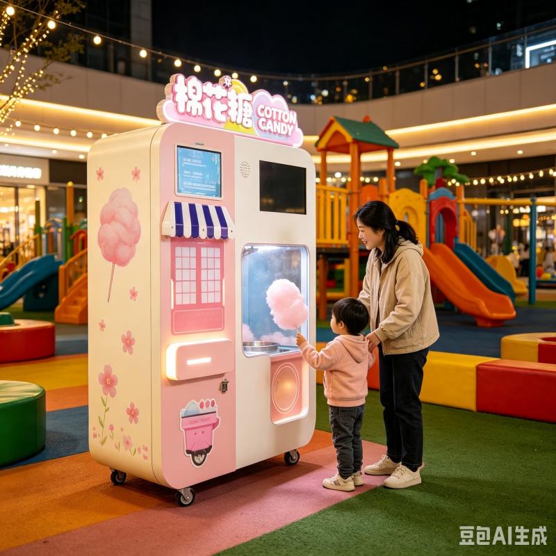 เครื่องจำหน่ายสายไหมอัตโนมัติแ - Candy Floss Machine บทวิจารณ์และราคา