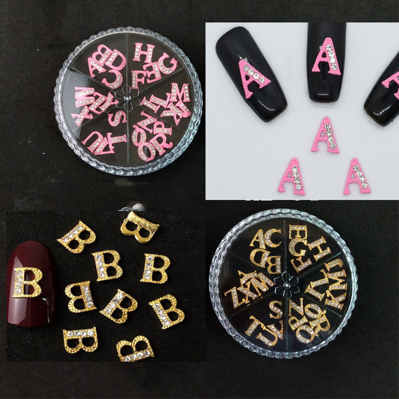 26 ตัวอักษรล้อ A-Z เล็บอุปกรณ์ - Arcade Z บทวิจารณ์และราคา