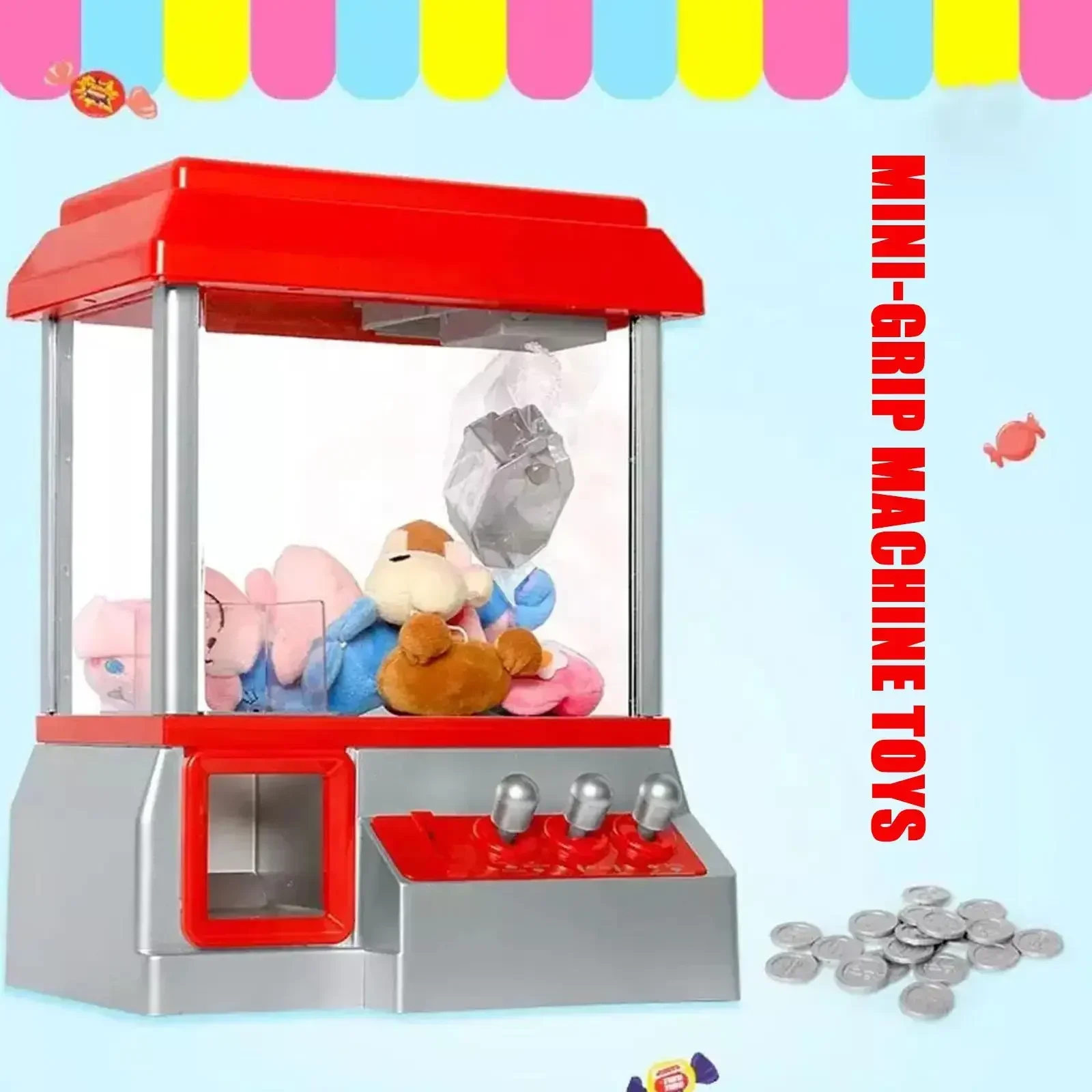 มินิเกมวิ่งบนเหรียญสําหรับเด็ก - Claw Crane Machine บทวิจารณ์และราคา