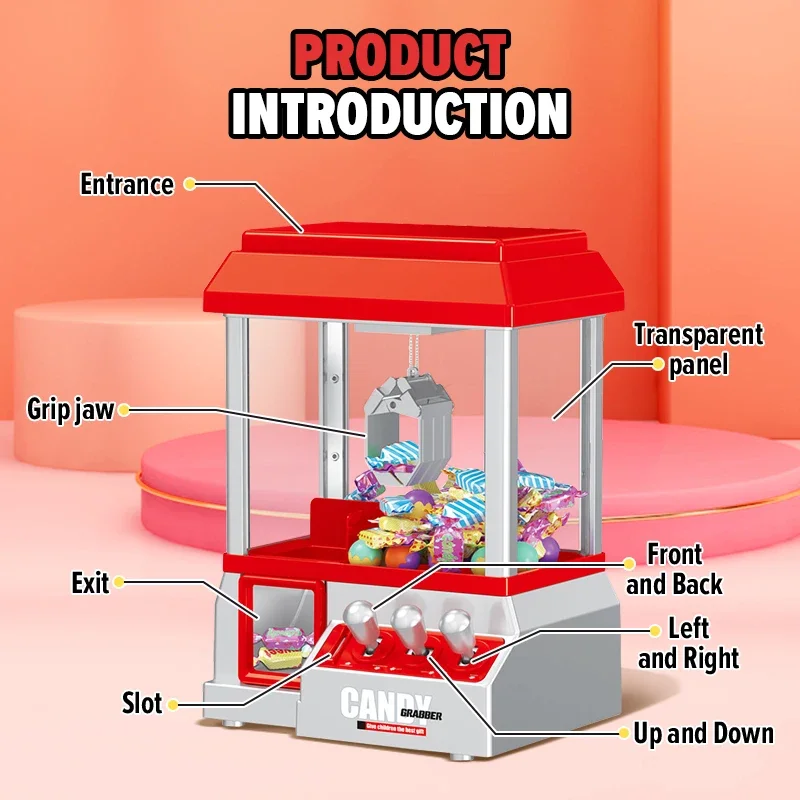 ตู้คีบตุ๊กตาไฟฟ้า เกมอาร์เคด ข - Claw Crane Machine บทวิจารณ์และราคา