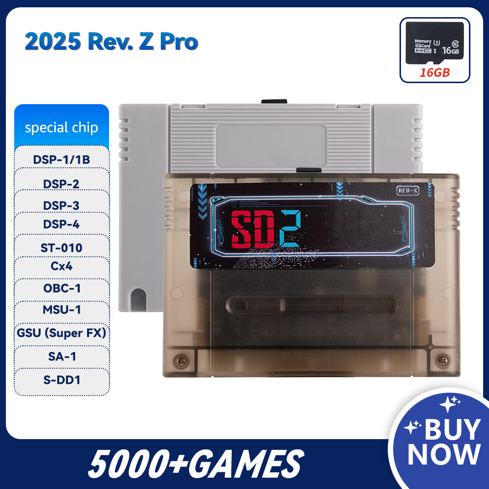 เกม SD2 สำหรับ SD2SNES Rev. Z  - Arcade Z บทวิจารณ์และราคา