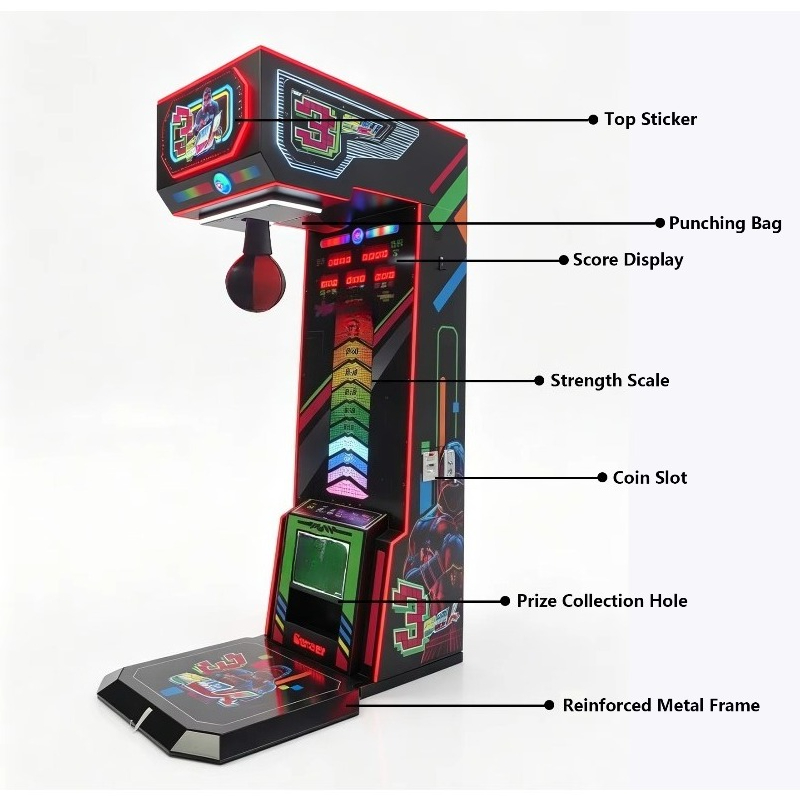 เครื่องจำลองการชกมวยอิเล็กทรอน - Arcade Games & Vending Llc บทวิจารณ์และราคา