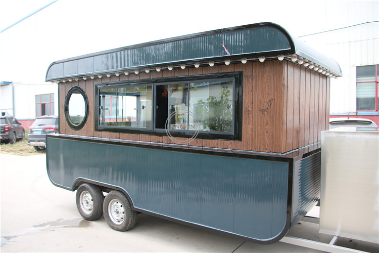 โรงงาน OEM จัดหารถพ่วงอาหารริม - Hot Dog Vending Cart บทวิจารณ์และราคา
