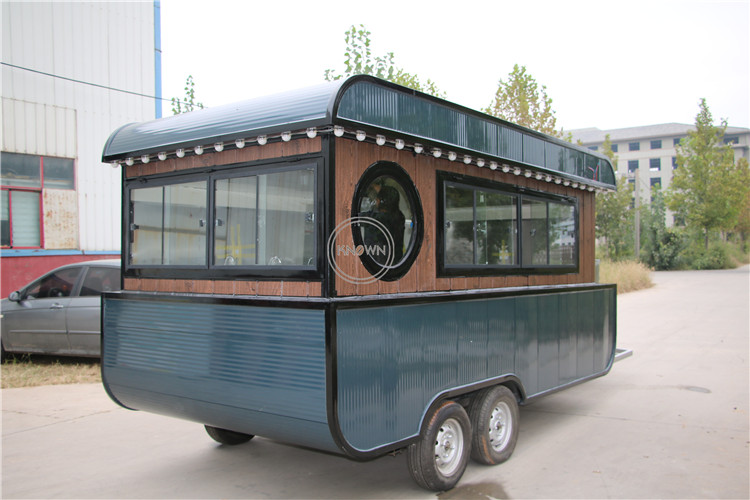 โรงงาน OEM จัดหารถพ่วงอาหารริม - Hot Dog Vending Cart บทวิจารณ์และราคา