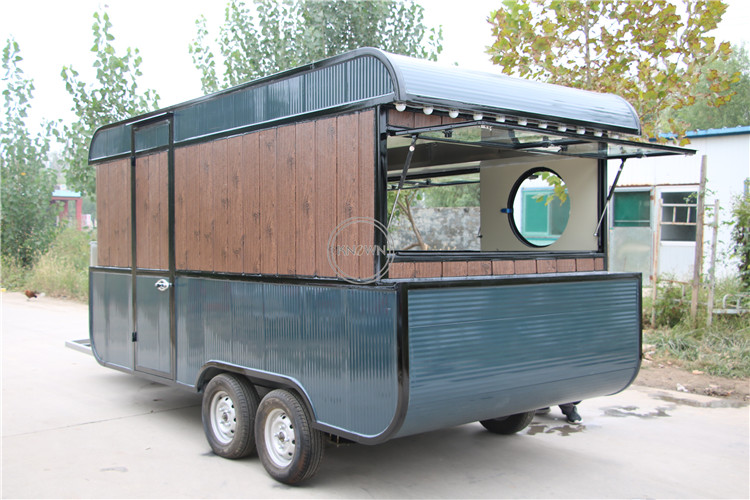 โรงงาน OEM จัดหารถพ่วงอาหารริม - Hot Dog Vending Cart บทวิจารณ์และราคา